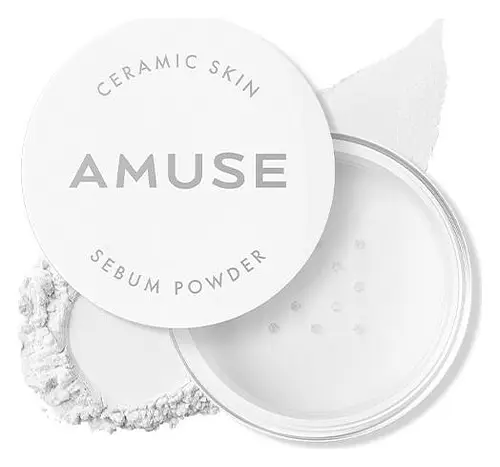 AMUSE Ceramic Skin Sebum Powder 01 Clear