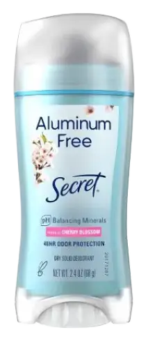 Secret Aluminum Free Deodorant Cherry Blossom