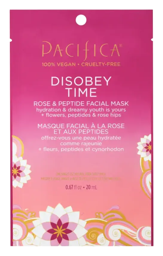 Pacifica Disobey Time Rose and Peptide Face Mask
