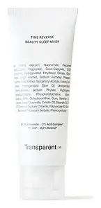Transparent Lab Time Reverse Beauty Sleep Mask