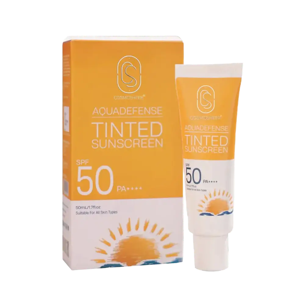 Cosmosheer Aquadefense Tinted Sunscreen SPF 50