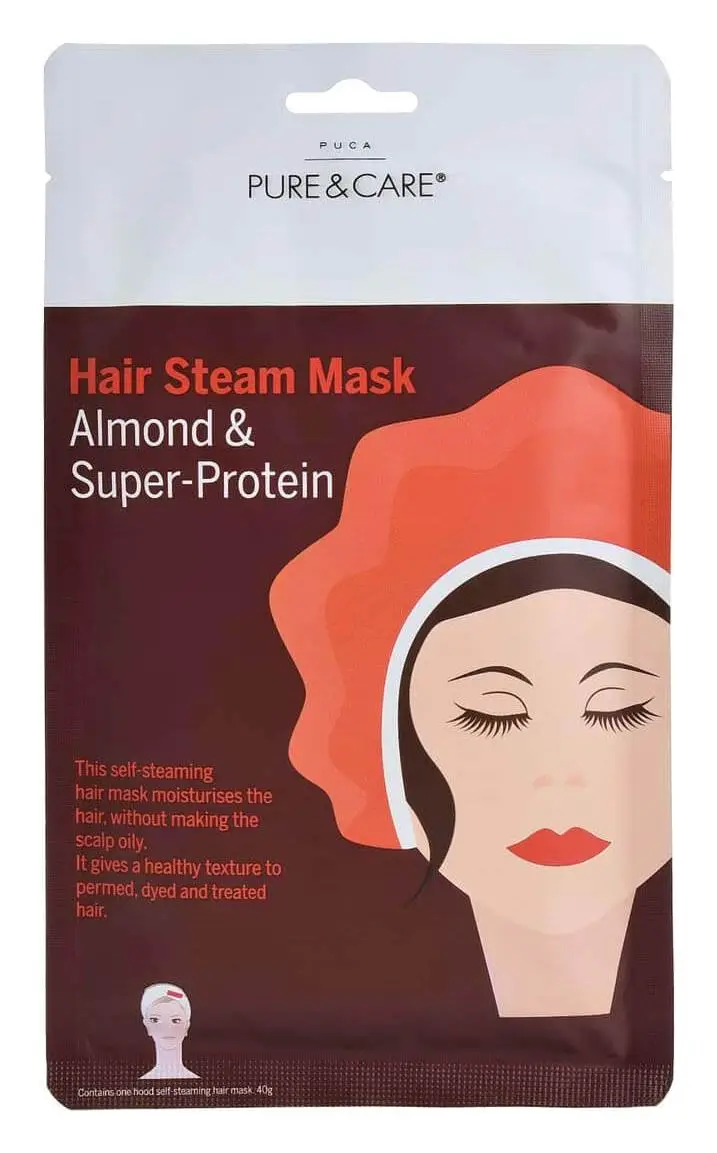 Puca – Pure & Care Hair Steam Mask Almond & Super-Protein