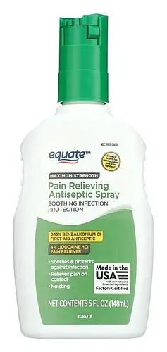 Equate Pain Relieving Antiseptic Spray