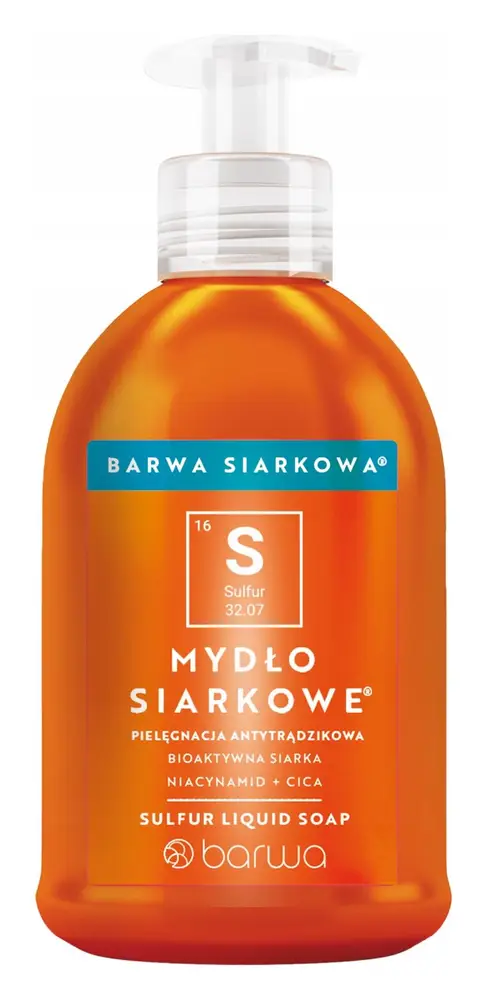 Barwa Cosmetics Barwa Siarkowa sulfur liquid soap