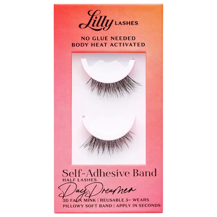Lilly Lashes Self-Adhesive Band Half Lashes Day Dreamer
