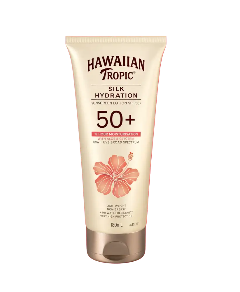 Hawaiian Tropic Silk Hydration Sunscreen Lotion SPF 50+