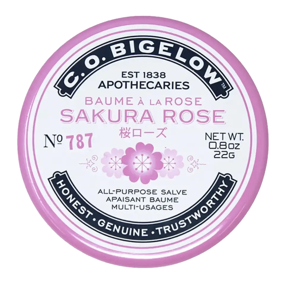 C.O. Bigelow Sakura Rose All-Purpose Salve Tin No. 787