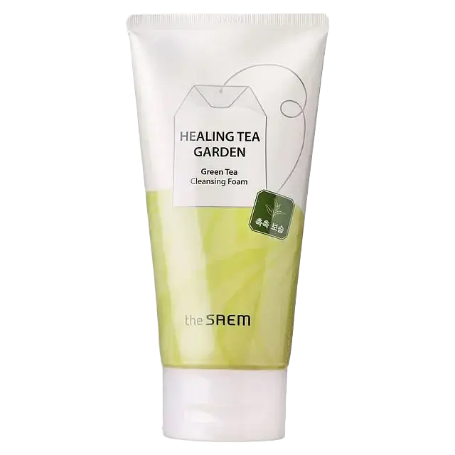 The Saem Healing Tea Garden Green Tea Cleansing Foam