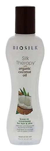 BioSilk Silk Therapy with Coconut Oil Leave in Treatment