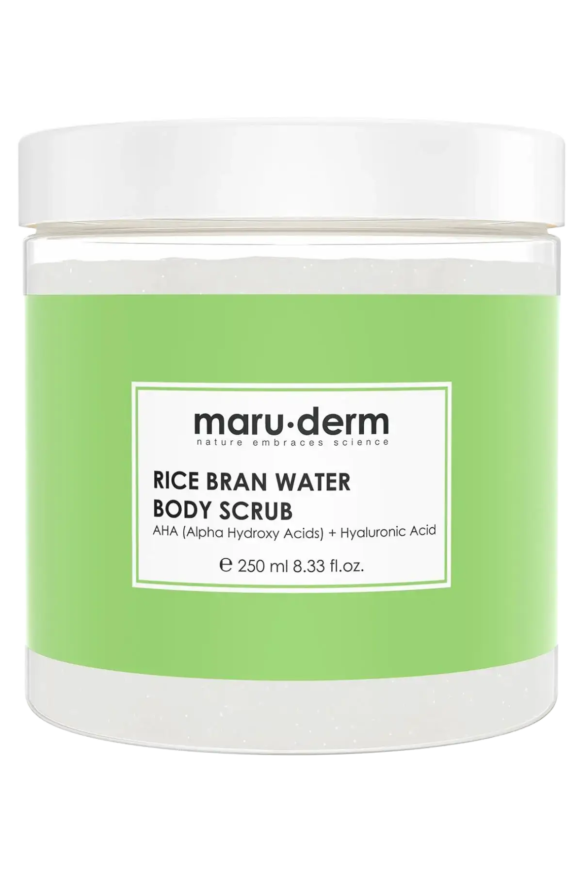 maru.derm Body Scrub Rice Bran Water
