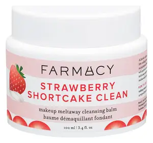 Farmacy Strawberry Shortcake Clean Makeup Meltaway Cleansing Balm