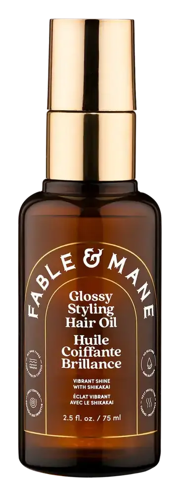 Fable & Mane Glossy Styling Hair Oil