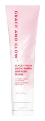 Grace and Glow Black Opium Brightening Sun Body Serum