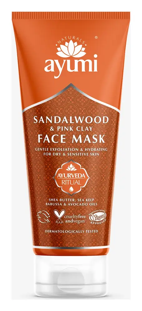 Ayumi Sandalwood & Pink Clay Face Mask