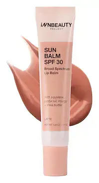 iNNBEAUTY PROJECT Sun Balm SPF 30 Broad Spectrum Lip Balm Latte