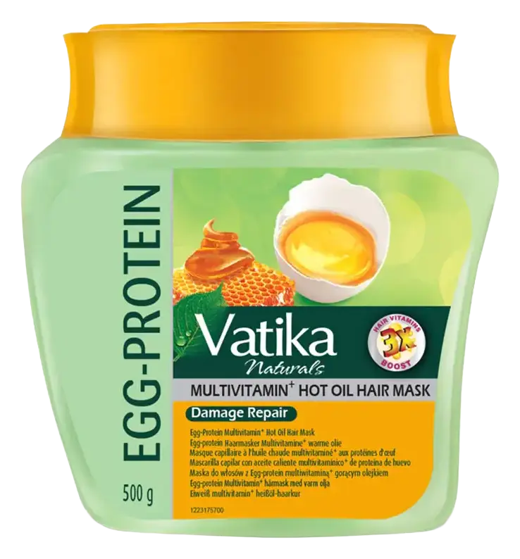 Dabur Vatika Naturals Multivitamin Hot Oil Hair Mask Egg Protein
