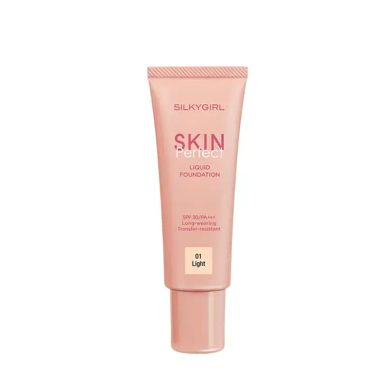 Silkygirl Skin Perfect Liquid Foundation SPF 30 PA+++ 01 Light