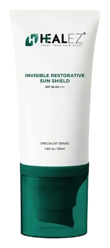 Healez Beauty Invisible Restorative Sun Shield SPF 50