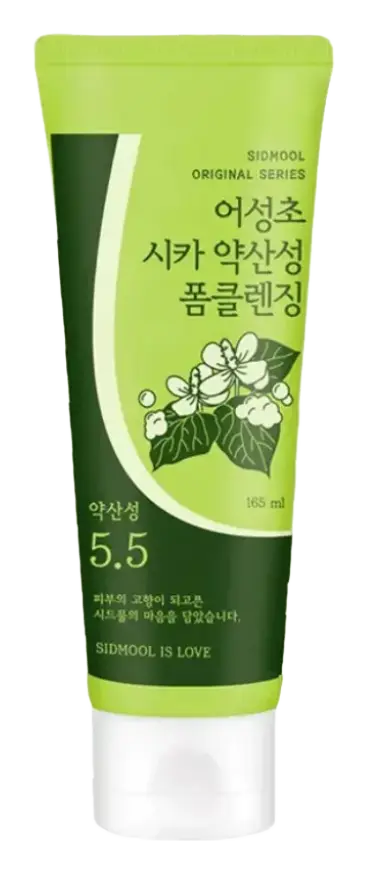 Sidmool Houttuynia Cordata Cica Foam Cleansing
