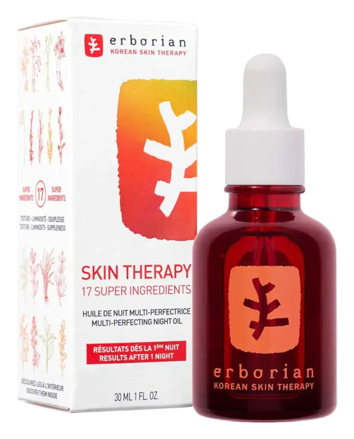 Erborian Skin Therapy Multi-Perfecting Bi-Phase Night Oil-Serum