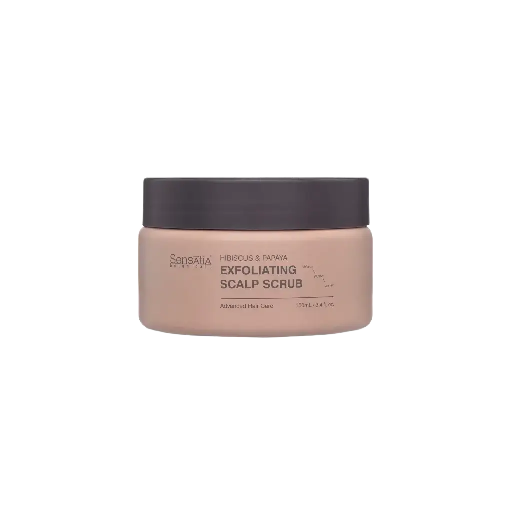 Sensatia Botanicals Hibiscus & Papaya Exfoliating Hair Mask