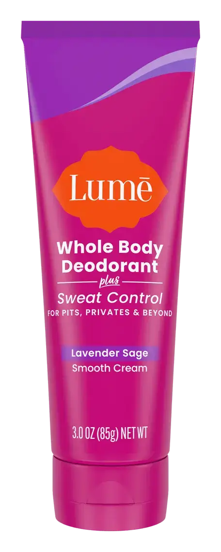 Lume Cream Tube Deodorant + Sweat Control Lavender Sage