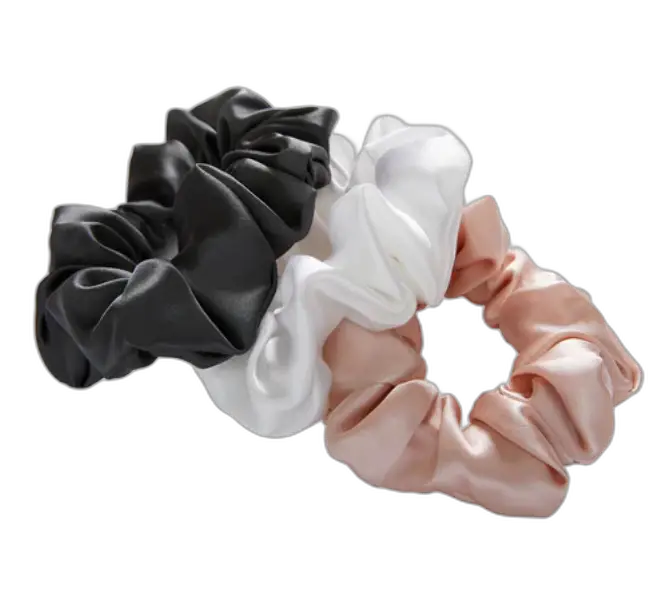 Brooklinen Silk Scrunchie Set