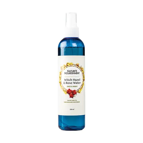 Nature's Nourishment Witch Hazel & Rose Water