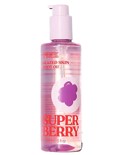 Victoria’s Secret Pink Glazed Skin Body Oil Super Berry