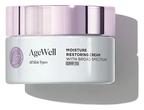 Arbonne Agewell Moisture Restoring Cream With Broad Spectrum SPF 15