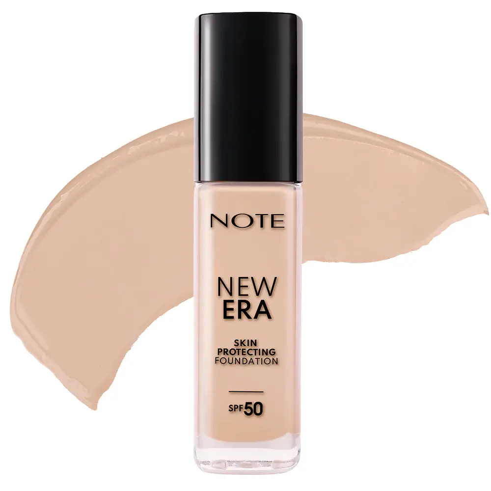 Note Cosmetics New Era Skin Protecting Foundation 100 Natural Ivory