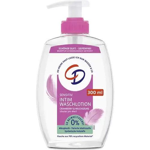 CD Sensitiv Intim Waschlotion Cranberry & Milchsäure