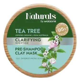 Watsons Naturals Tea Tree Clarifying Pre Shampoo Clay Mask