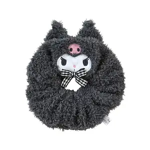 Sanrio Face Mascot Scrunchie Kuromi
