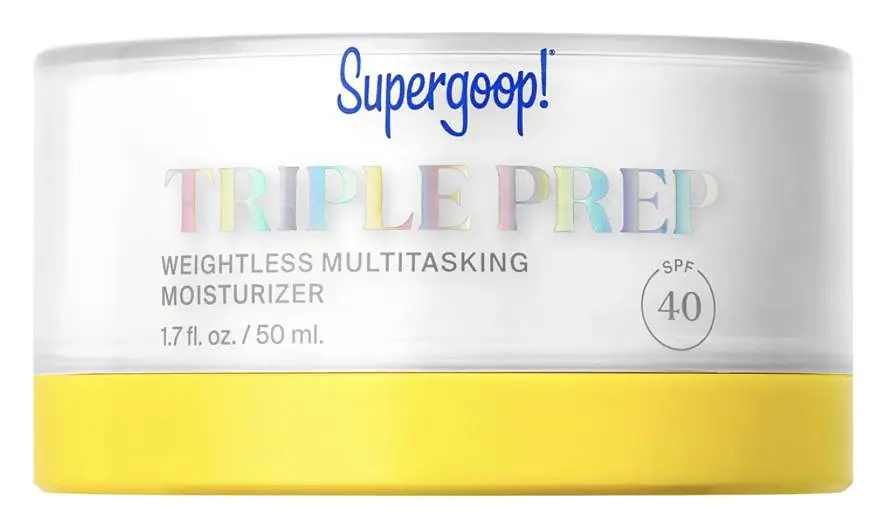 Supergoop! Triple Prep Weightless Multitasking Moisturizer SPF 40 Face Sunscreen