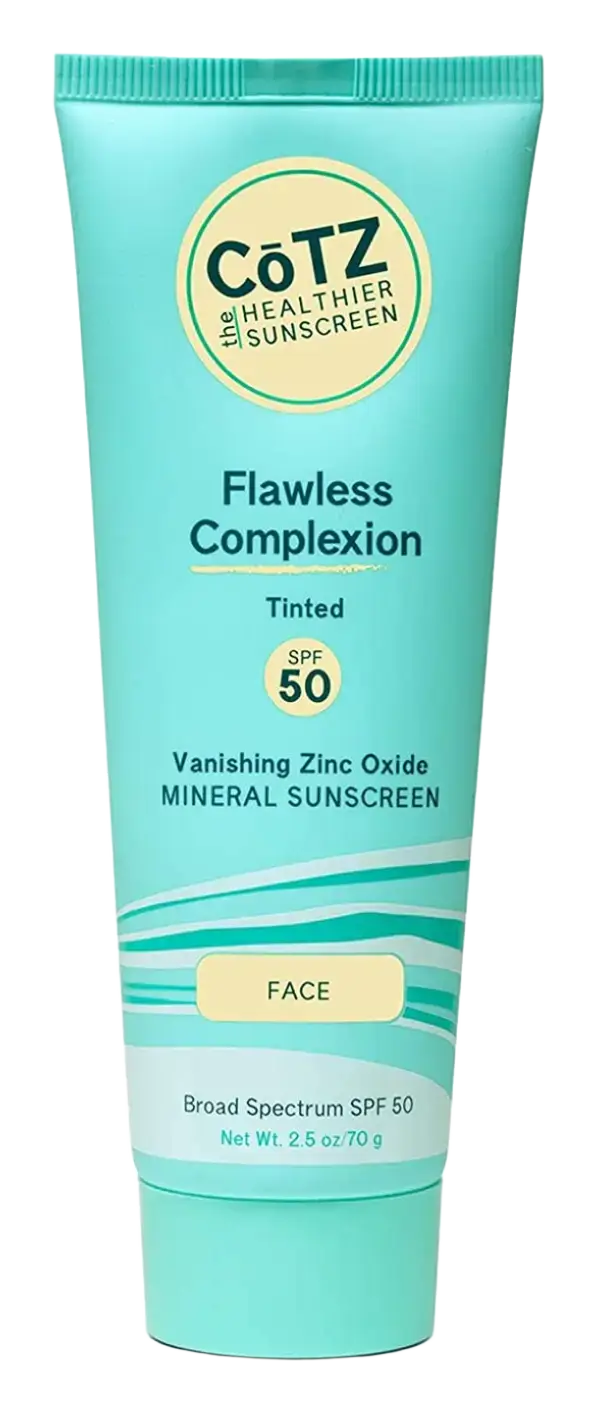 Cotz Skincare Flawless Complexion SPF 50 Tinted Lightly