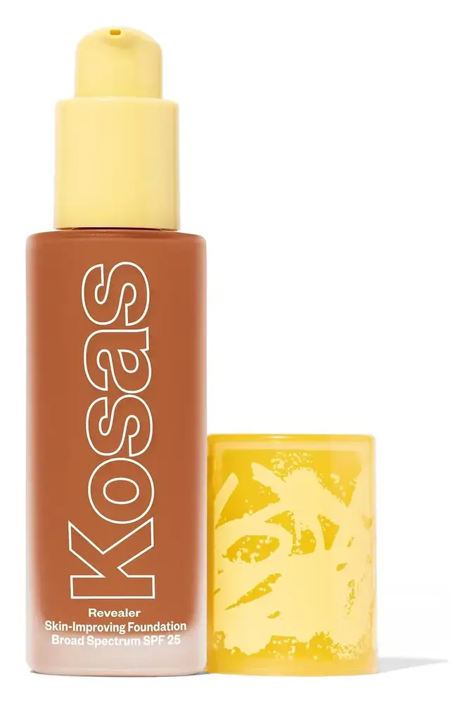 Kosas Revealer Skin-Improving Foundation SPF 25 Deep Warm 370