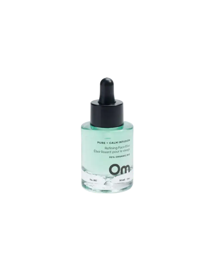 OM Organics Pure + Calm Infusion Refining Face Elixir