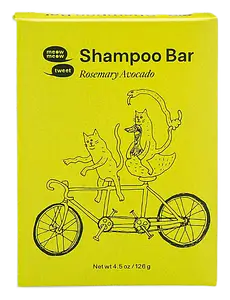 Meow Meow Tweet Shampoo Bar Rosemary Avocado
