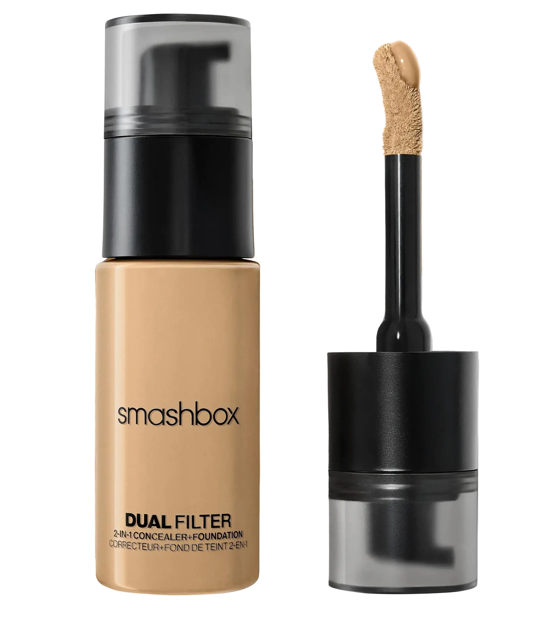 Smashbox Dual Filter 2-In-1 Concealer + Foundation Light Medium 14 Olive