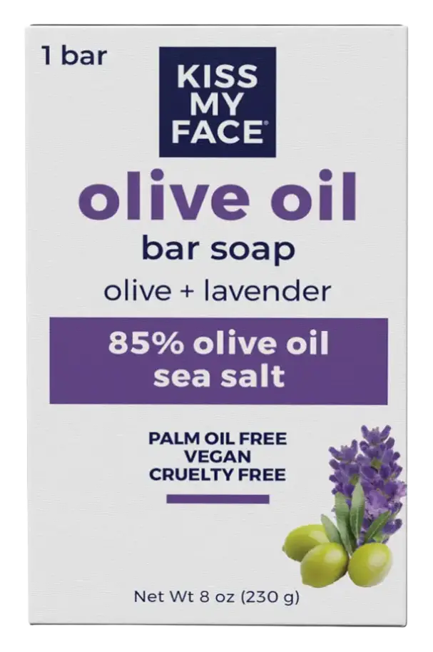 Kiss My Face Olive Oil Bar Soap Olive & Lavender