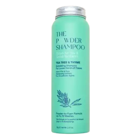 The Powder Shampoo Exfoliating Shampoo For Loose Dandruff Flakes