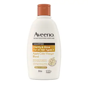 Aveeno Apple Cider Vinegar Blend Clarify & Shine Shampoo UK