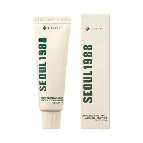 K-Secret Seoul 1988 Repair Cream: Niacica 20% + Mugwort