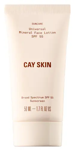 CAY SKIN Universal Mineral Face Moisturizer with SPF 55 and Squalane