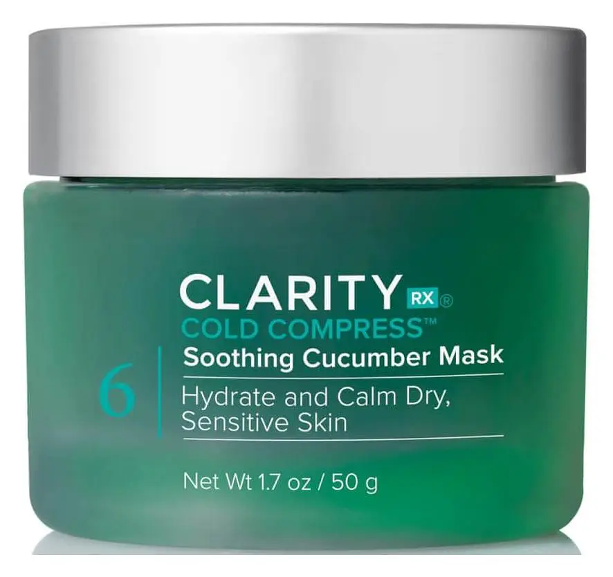 ClarityRx Cold Compress Soothing Cucumber Mask