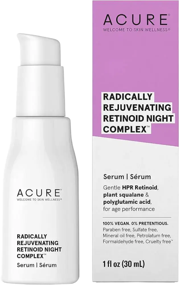 Acure Radically Rejuvenating Retinoid Night Complex