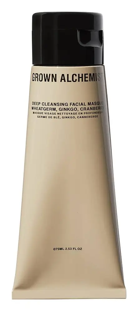 Grown Alchemist Deep Cleansing Facial Masque Wheatgerm, Ginkgo, Cranberry