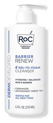 RoC Barrier Renew Gel-To-Foam Cleanser