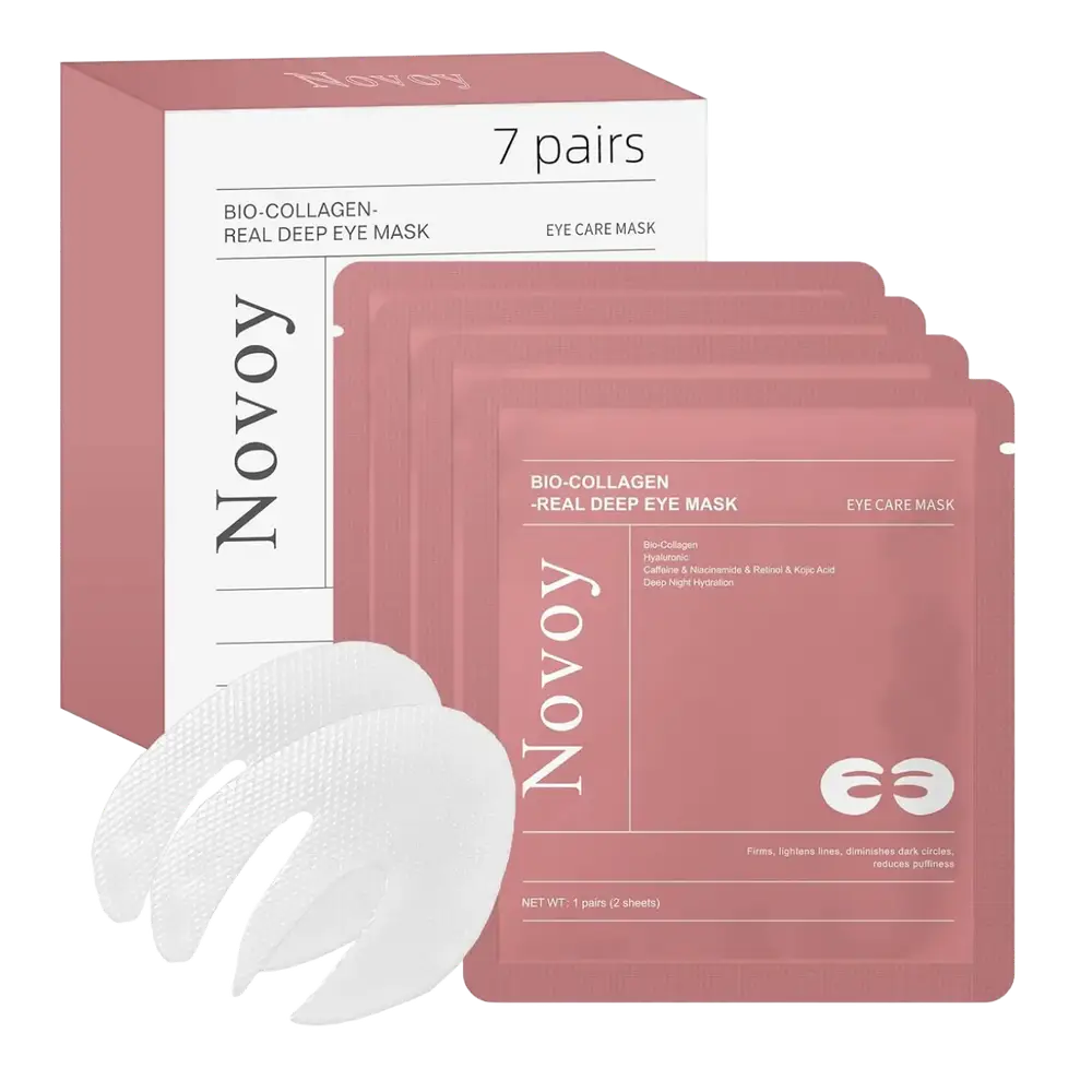 Novoy Bio-Collagen Real Deep Eye Mask